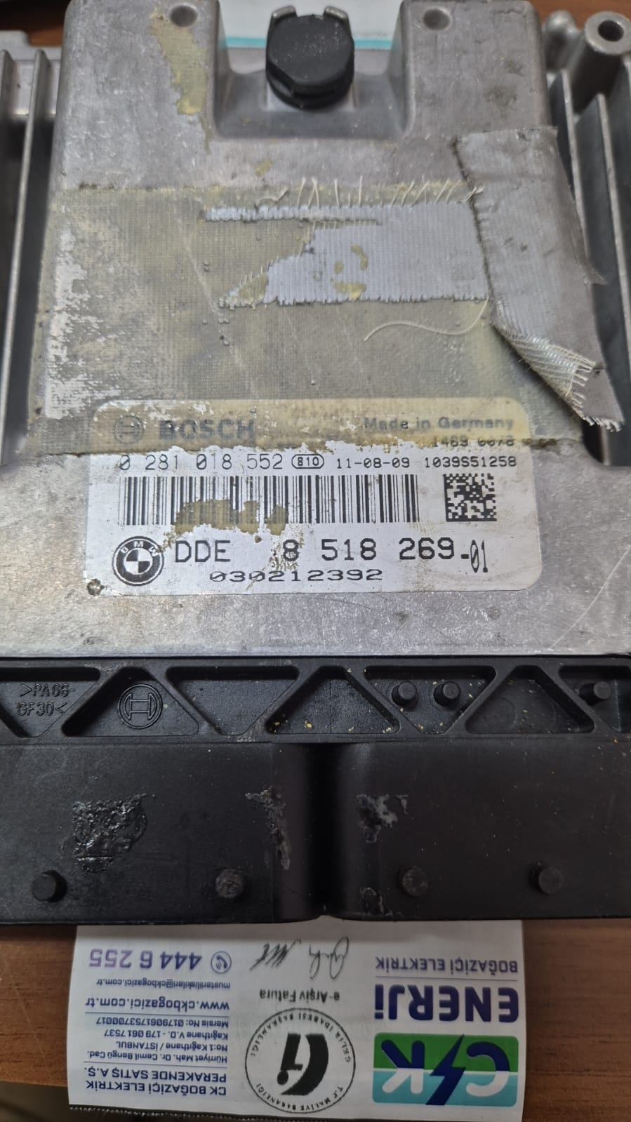 BMW MOTOR BEYNİ E92 320D 2.0D EDC17C50-3.17 0281018552  184HP 8518269 13618518269 1037522657 - 8519686.